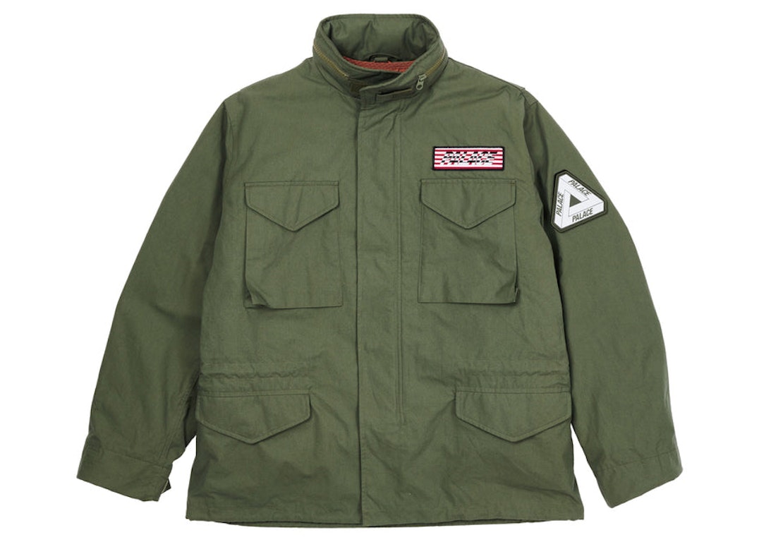 Pre-owned Palace P-65 Jacket Green