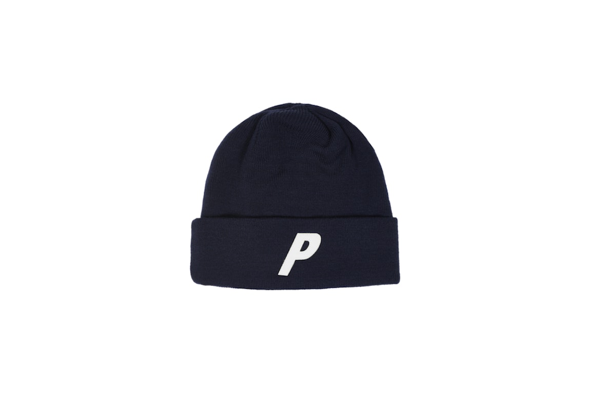 Pre-owned Palace P Beanie Navy