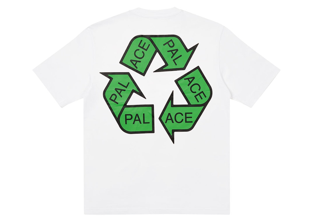 Pre-owned Palace P Cycle T-shirt (ss21) White