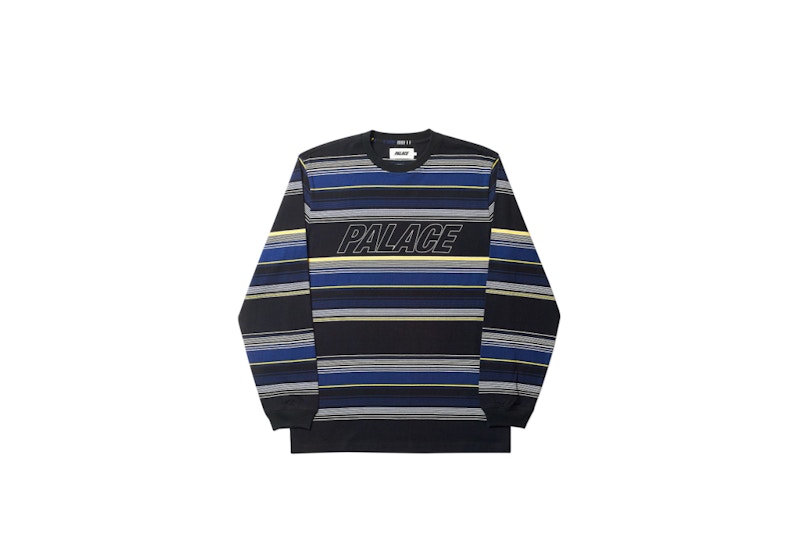 Palace Chatteth Longsleeve Navy Men's - FW19 - US