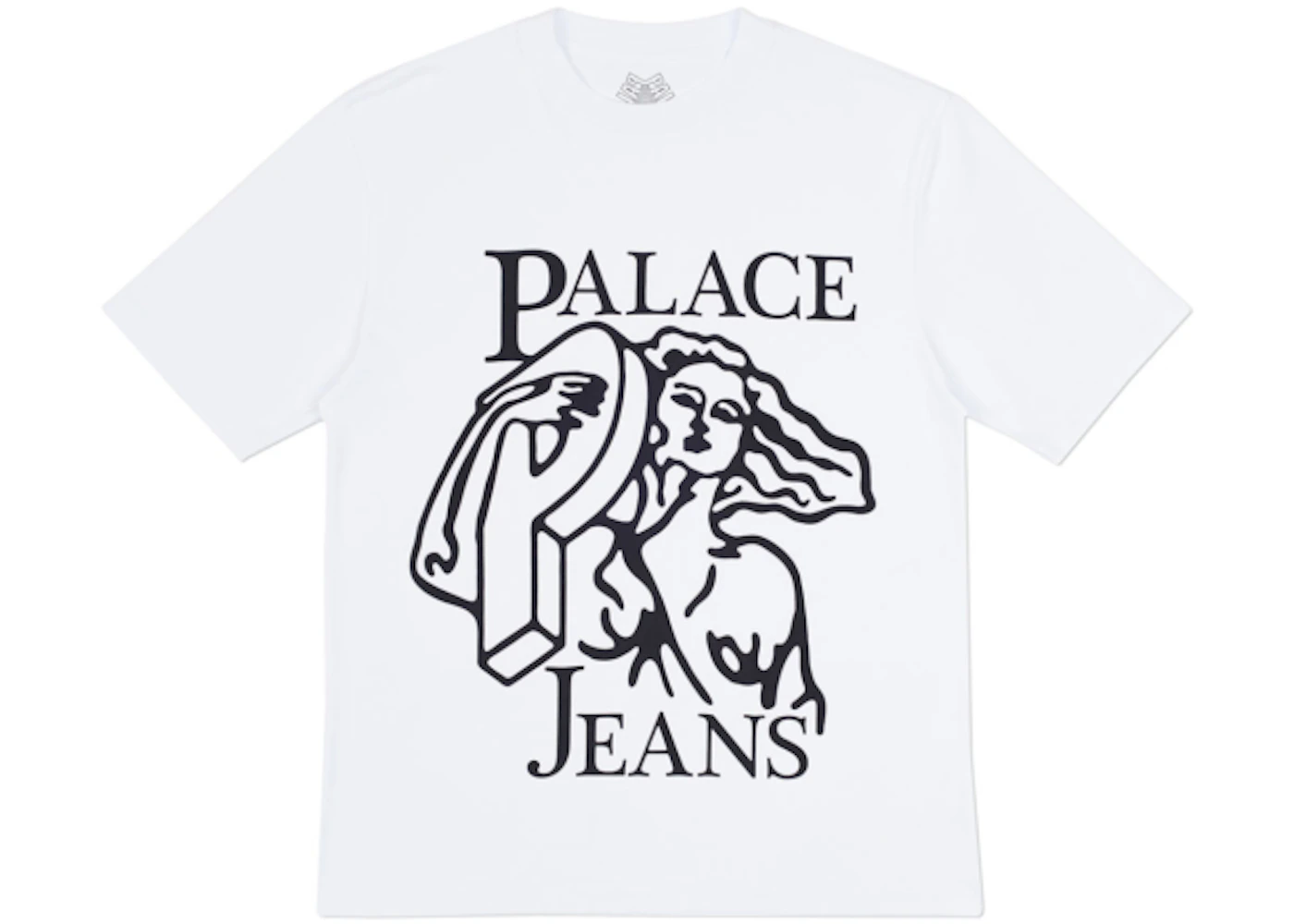 dommer tør Editor Palace P Jeans T-Shirt White/Black - Spring 2017 - US