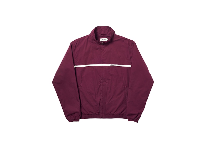 Palace P-Line Cotton Jacket Plum Men's - FW18 - GB