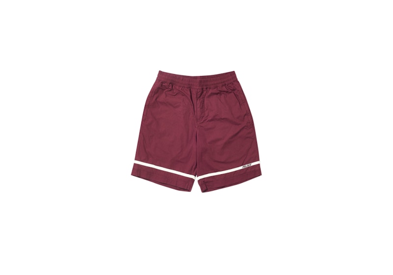 Palace P-Line Cotton Short Plum Men's - FW18 - GB