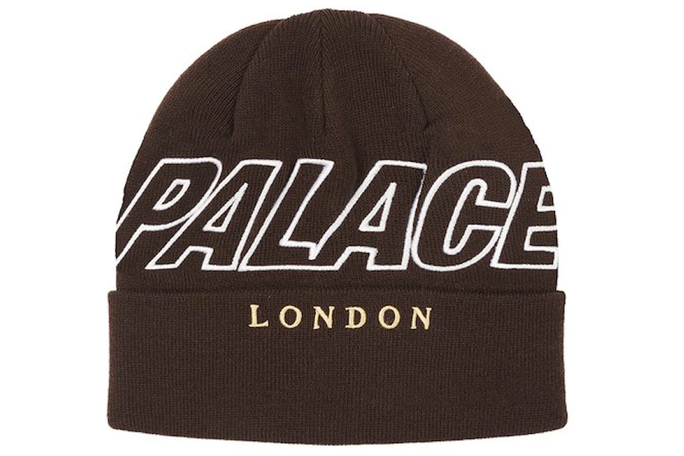 Palace P-London Beanie Brown
