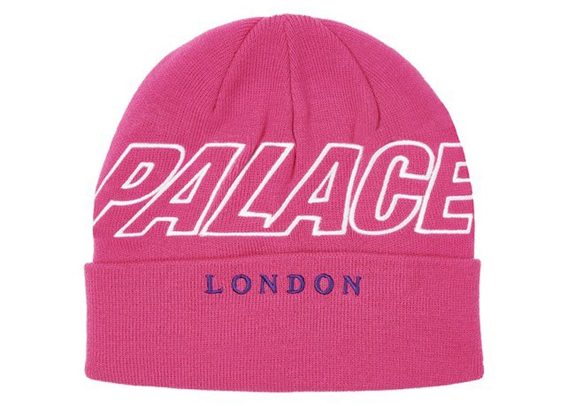 palace beanie pink