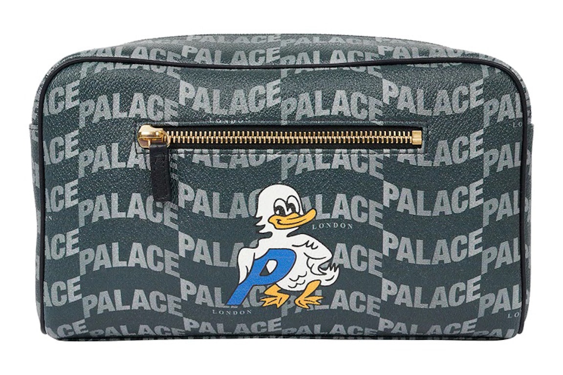 Pre-owned Palace P-lux Duck Wash Bag Black
