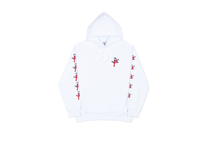 Palace P Man Hood White/Red メンズ - SS18 - JP 