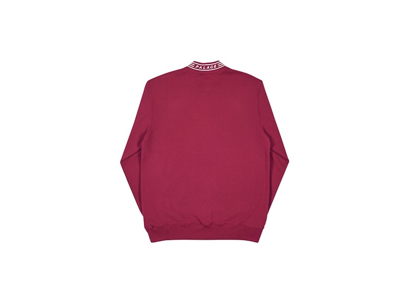 Palace P-Rib Crew Beet Red Men's - SS18 - US