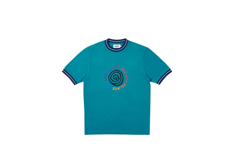 Palace P Ringer T-Shirt Blue