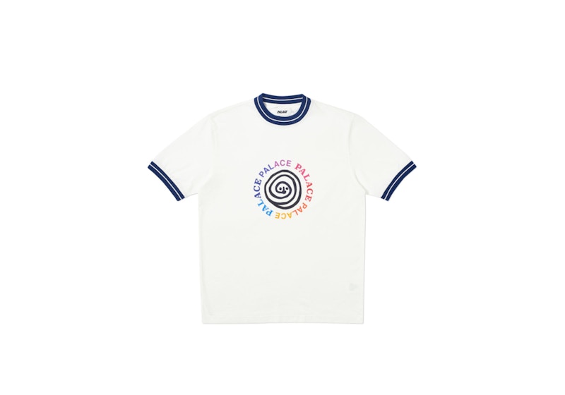 Palace P Ringer T-Shirt White