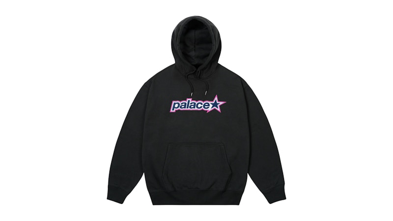 Palace P Star Hoodie Black Men's - SS26 - US