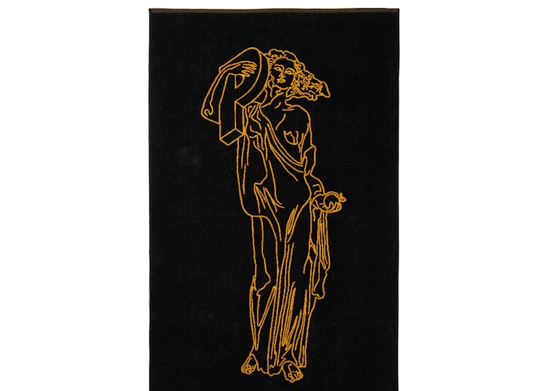 Palace P-Statue Beach Towel Black - SS22 - US