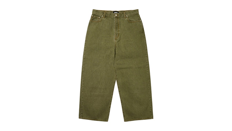 Palace P100 Super Baggy Jean The Deep Green Men's - SS25 - US