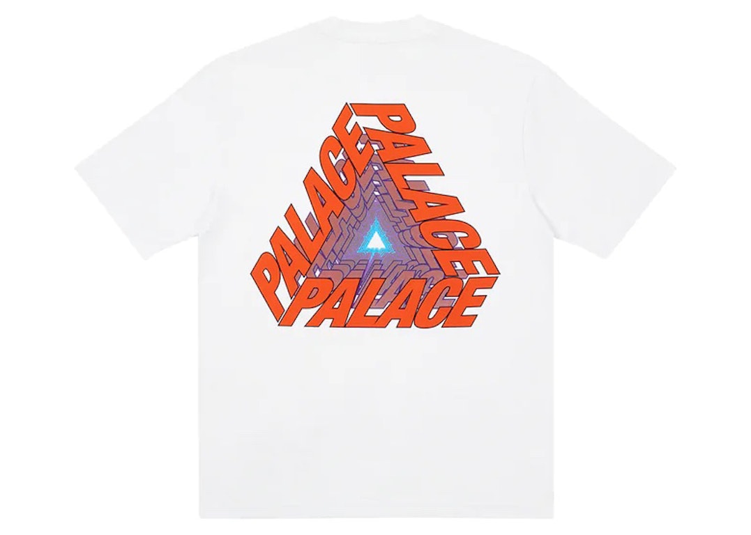 Pre-owned Palace P3 Bare Times T-shirt White