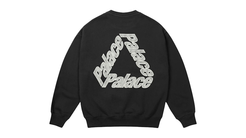 トップス palace p3 chain puff crew Palace P3 Chain Puff Crew Black Men's - FW25 - US