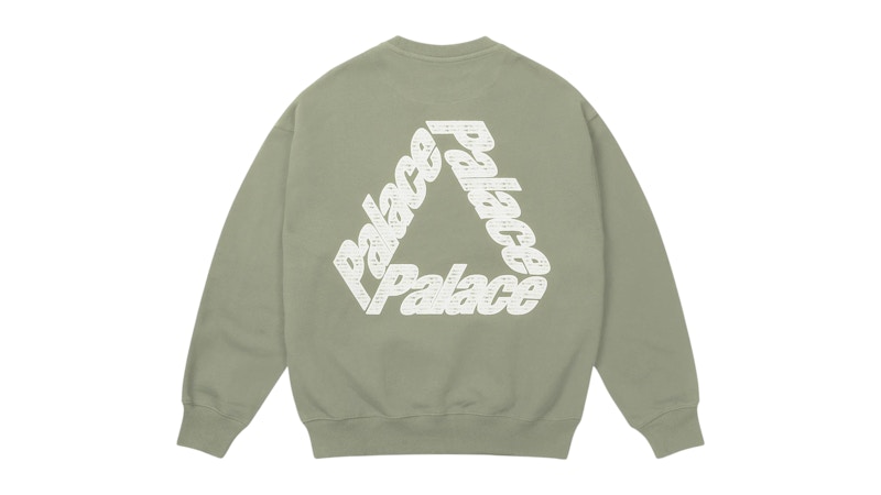 トップス palace p3 chain puff crew Palace P3 Chain Puff Crew Black Men's - FW25 - US