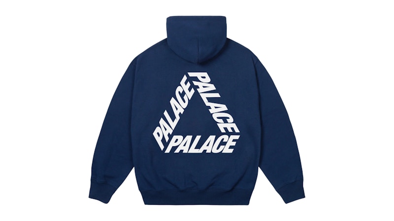Palace P3 Print Hood Navy Men's - FW25 - US