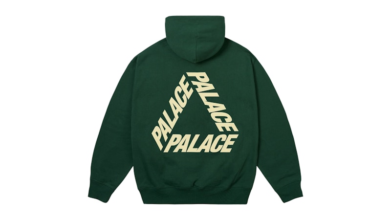 Palace Kapuze mit P3-Print Racey Grün
