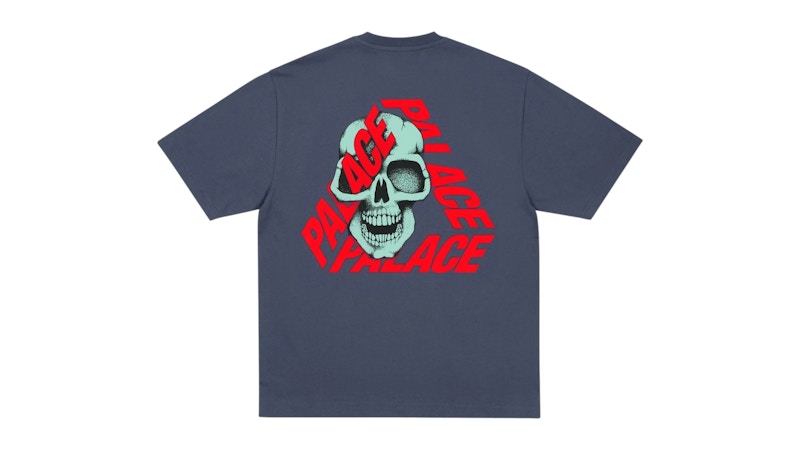 Palace: Men's Pal-Ace T-Shirt (Navy) | DSML E-SHOP