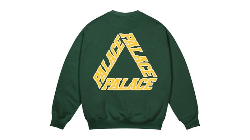 Palace P3 Stitch Crew Racey Green