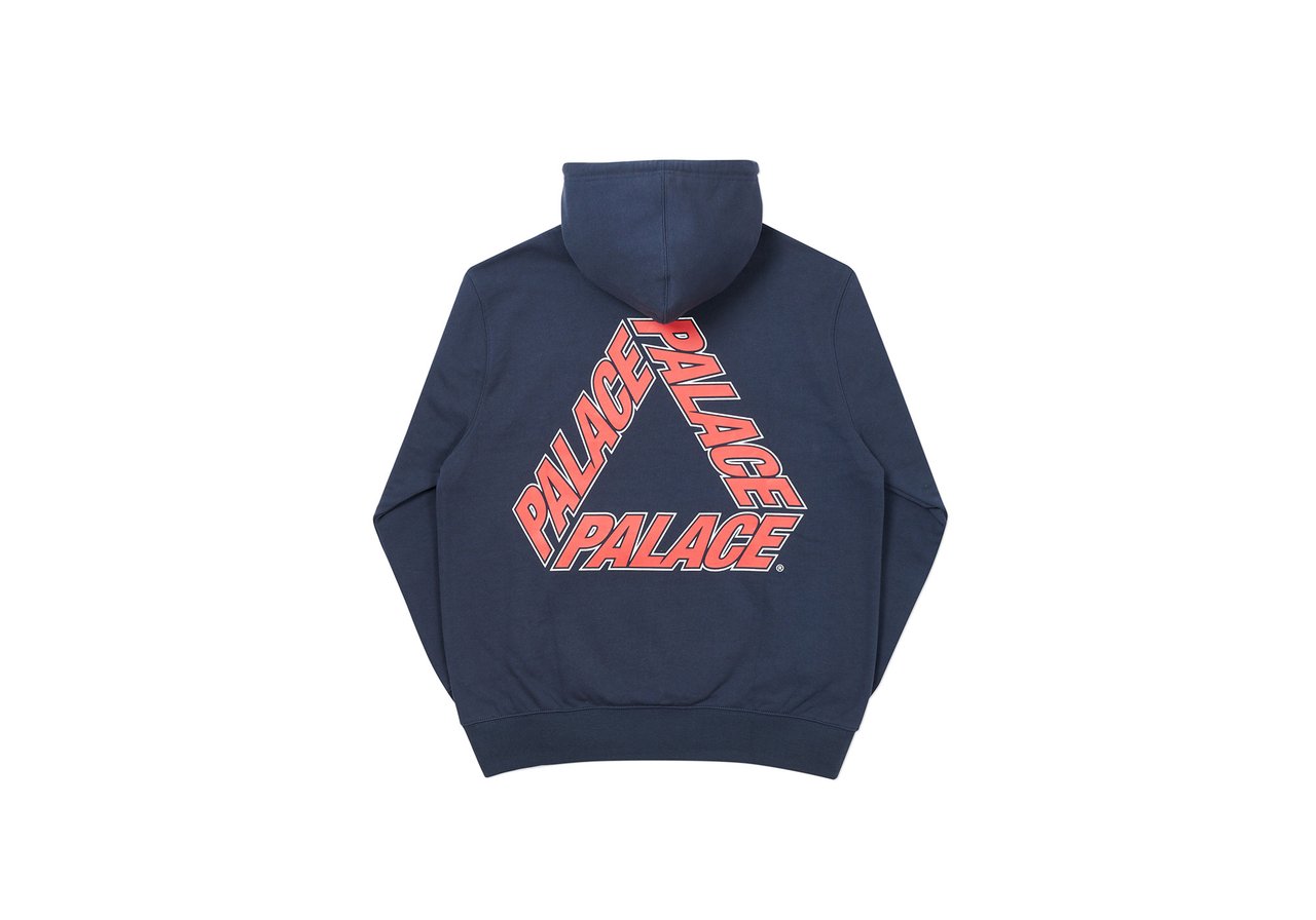 Palace hot sale hoodie navy