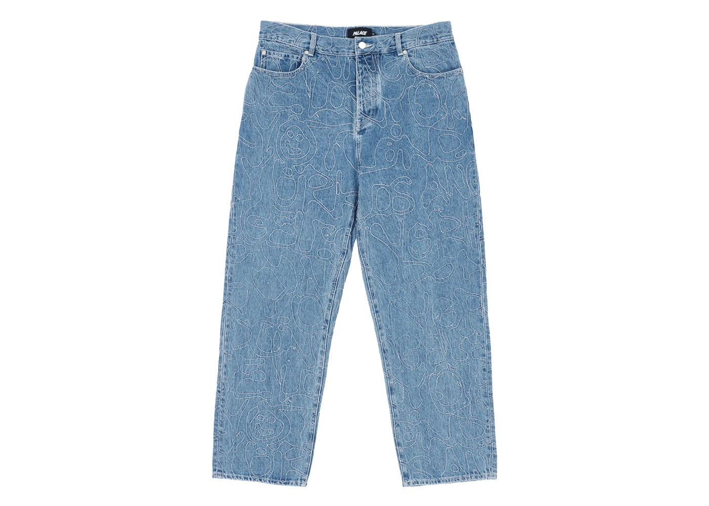 Palace P45 Splat Jean Stone Wash