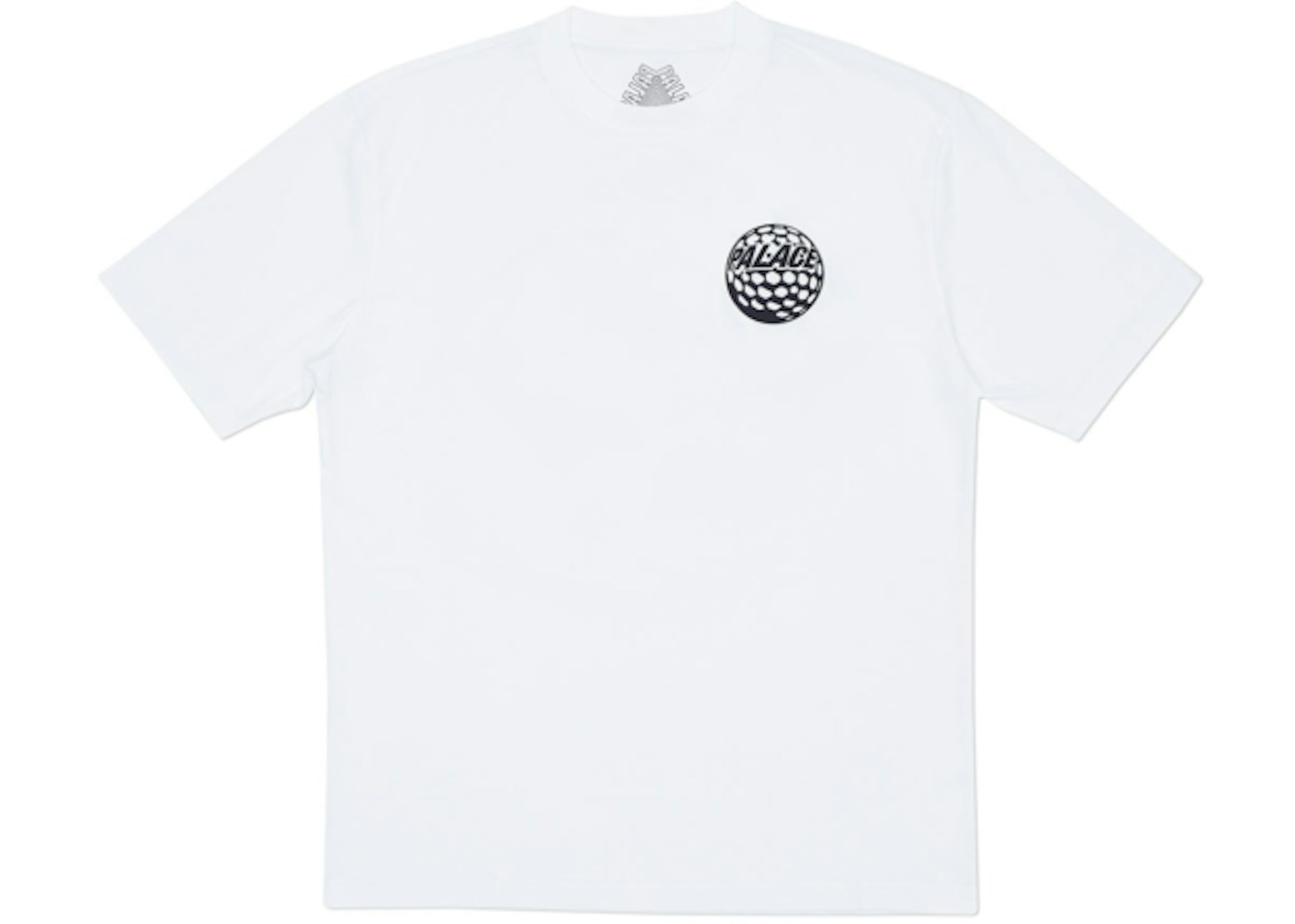 Palace P45 T-Shirt White/Black - Autumn 2017