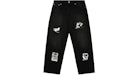 Palace P90 Baggy Jean Patch Up Black