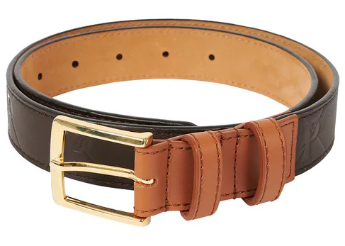 Human Made Bulldog Leather Belt Brown - FW22 - US