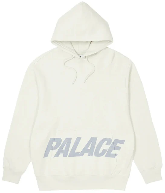 Palace PAL Pocket Slub Hood White Uomo - FW22 - IT