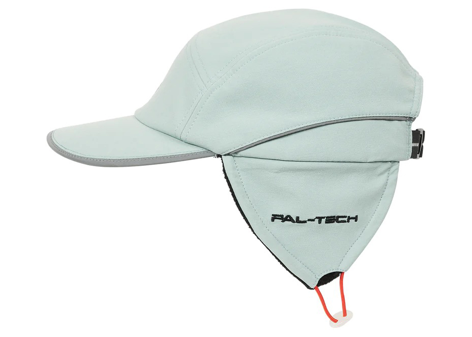 Palace PAL Tech Shell Earflap Runner Crystalised Blue - SS23 - US