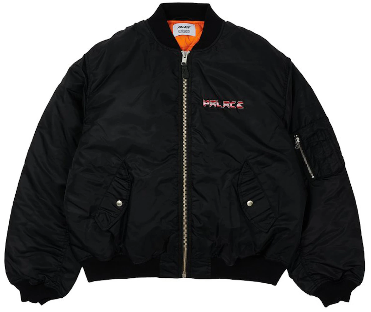 Palace PEZ Pezman MA1 Jacket Black Men's - FW21 - US