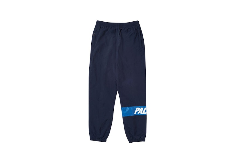 Pre-owned Palace Men's Psb Shell Bottoms In Navy Blue