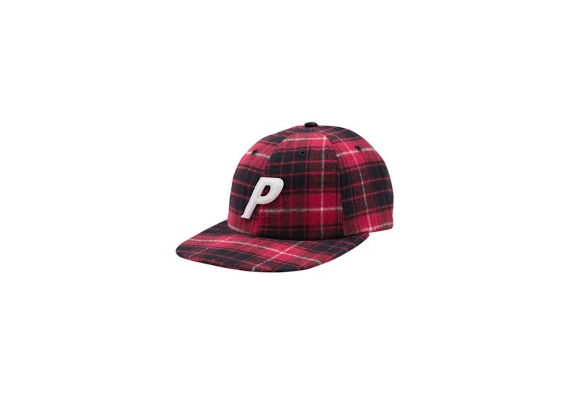 Palace Pal Hat Check Red
