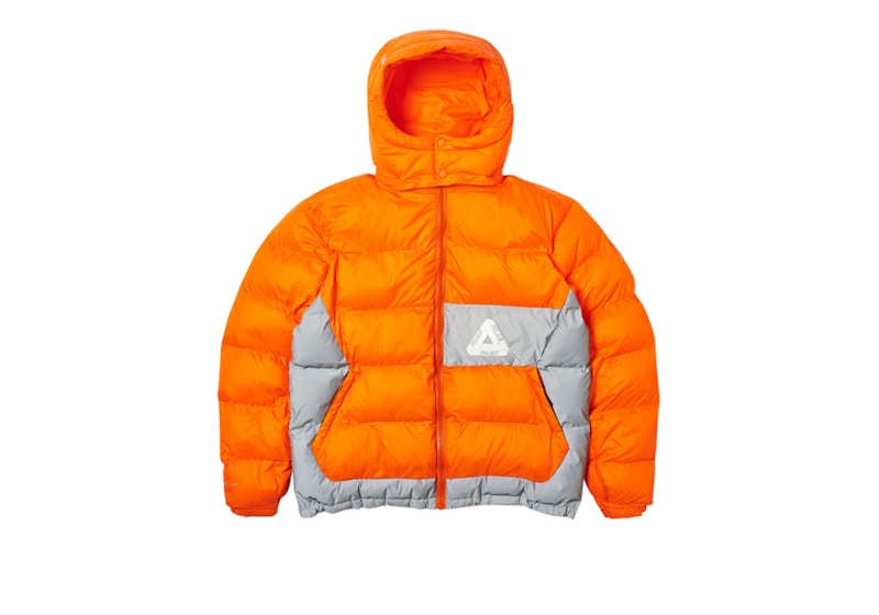 Palace Pal-Tex Puffa Jacket Orange - FW18 - US