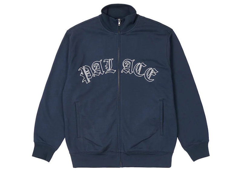 Palace Palace Established Zip Funnel Navy Men's - FW22 - US