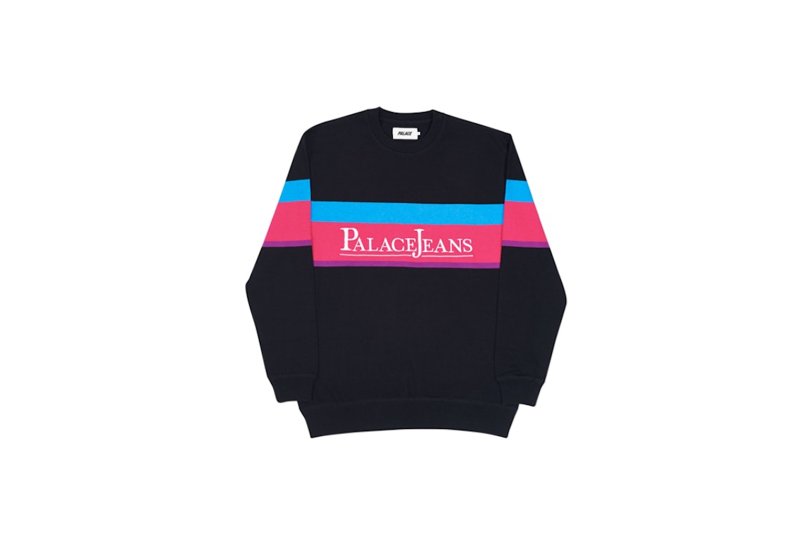 Pre-owned Palace Jeans Crew Black