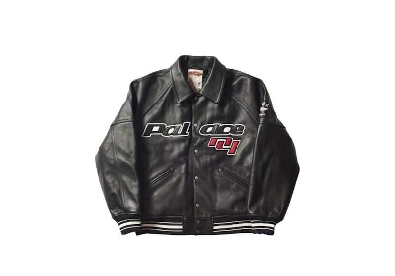 Palace London Avirex Jacket Black/White/Red Men's - Winter 2017