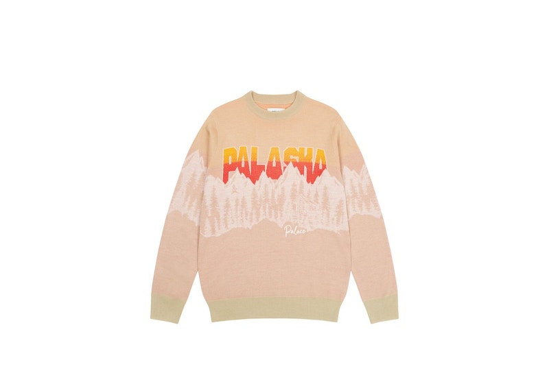 Palace Palaska Knit Cream Men's - FW20 - US