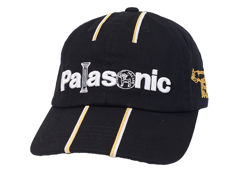 キャップパレス PALACE PALASONIC 6-PANEL CAP BLACK