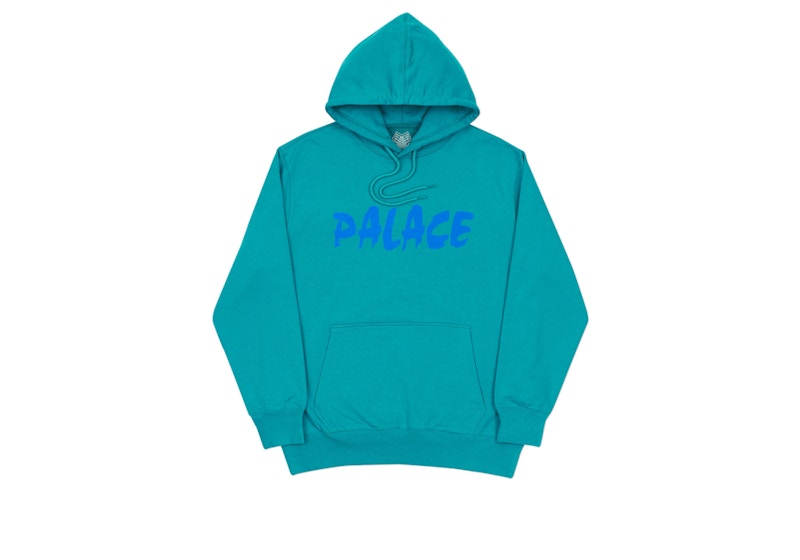 Palace Palazer Hood Sea Green Men s FW17 US