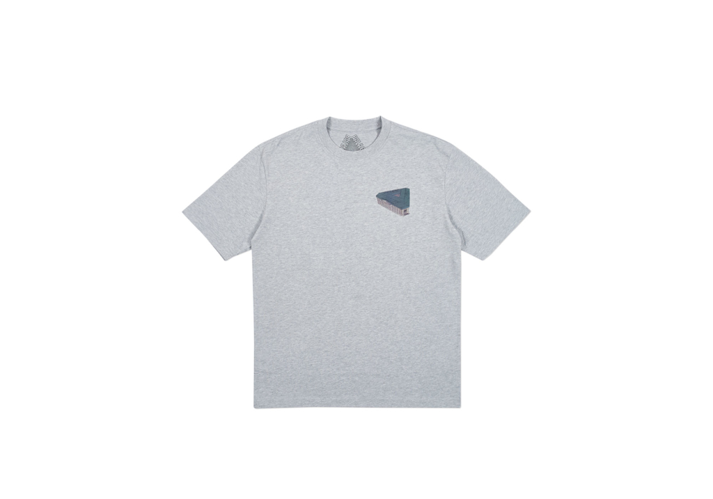 Tシャツ/カットソー(半袖/袖なし)Lサイズ PALACE PALAZZO T-SHIRT GREY MARL