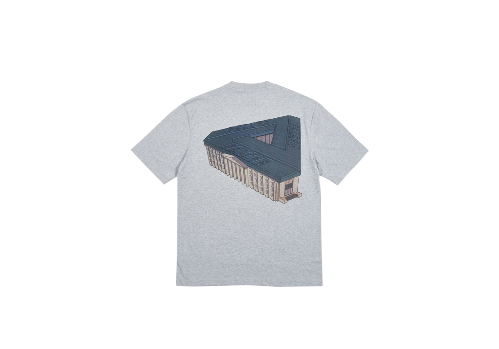 Palace Palazzo T-Shirt Grey Marl メンズ - SS18 - JP