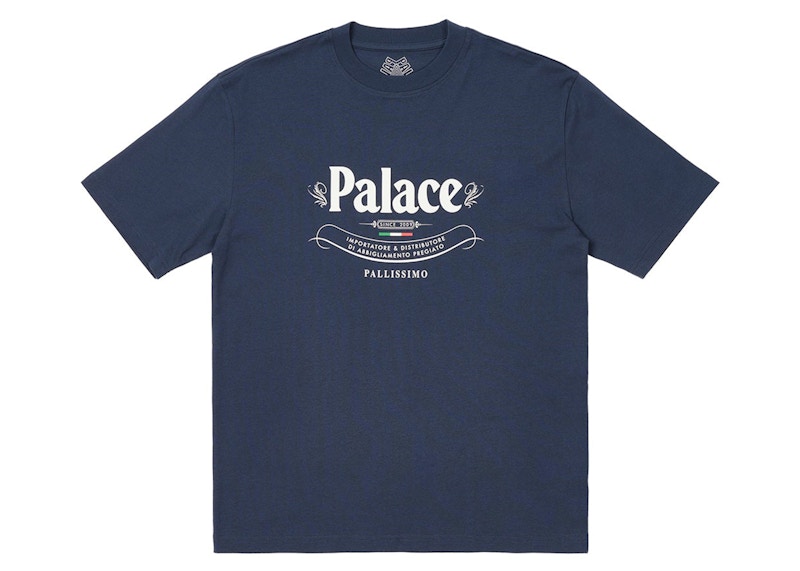 ★24SS★PALACE Pallissimo T-Shirt Palace Pallissimo T-shirt Navy メンズ - SS24 - JP