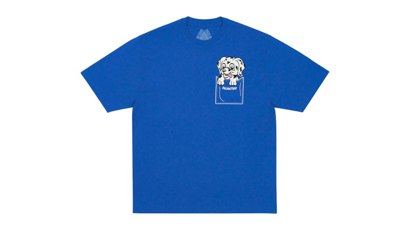 Pre-owned Palace Men's Palmation T-shirt In Blue Berry