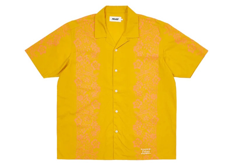 Palace Droppeth Heater Shirt Rust Men's - SS20 - US