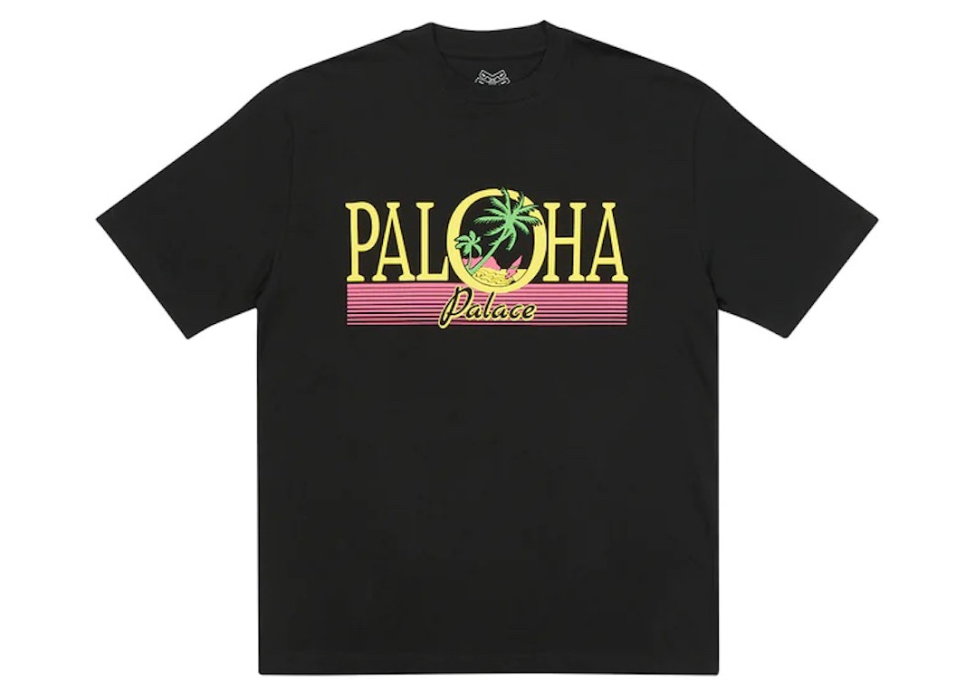 Pre-owned Palace Paloha T-shirt Black