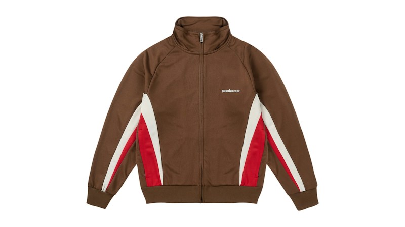 Palace Paltro Track Jacket Chocco Brown