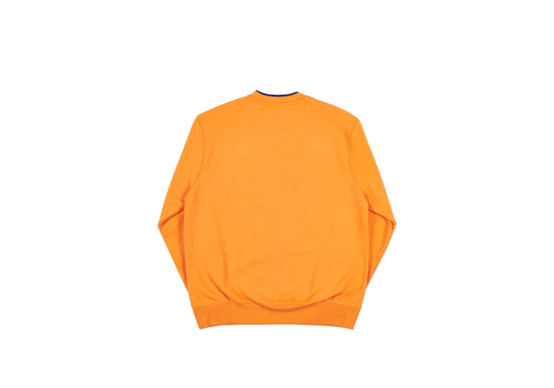 Palace adidas 2024 crewneck orange