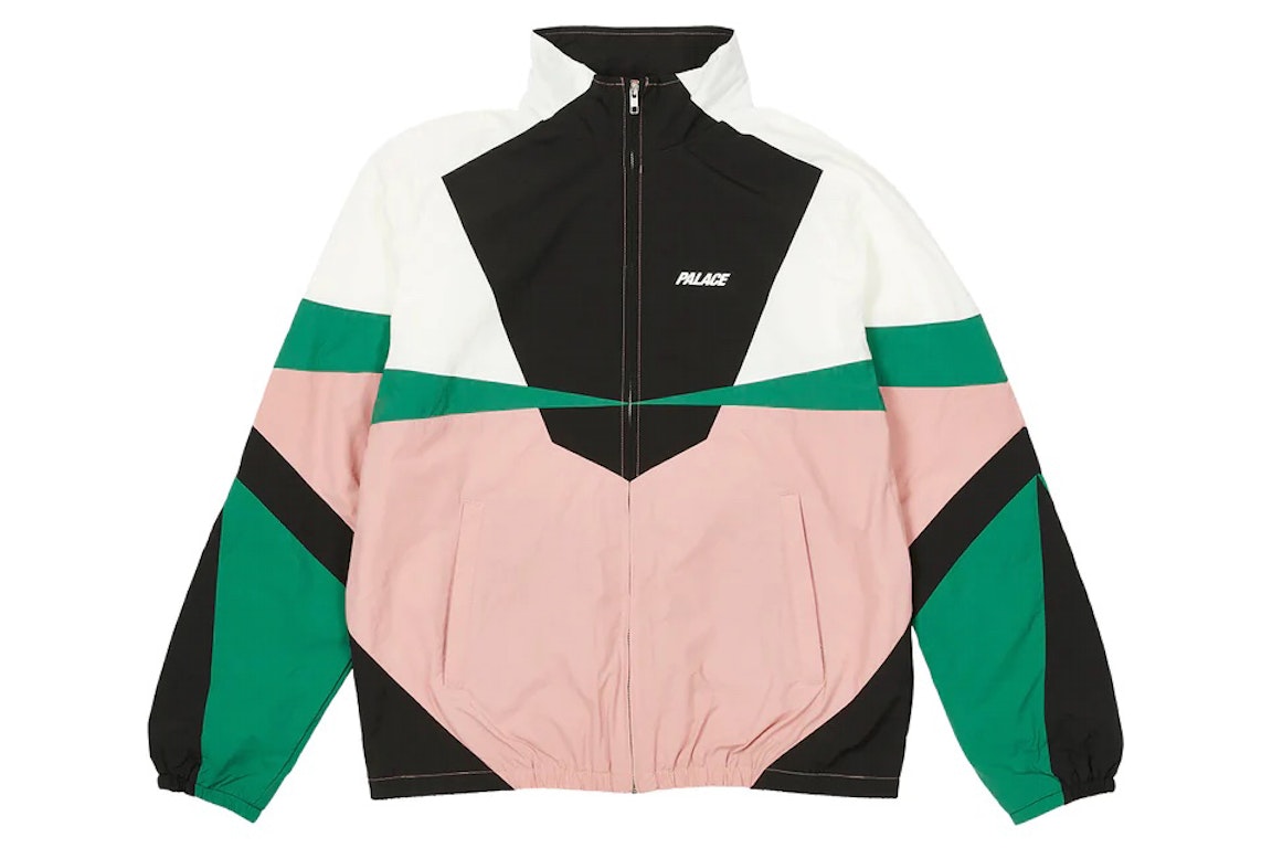 Pre-owned Palace Panelled Shell Jacket Pink